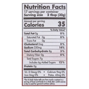 Franklin Barbeque Spicy Bbq Sauce 6/18 Oz [UNFI #1281]