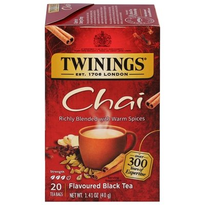 Twinings Chai Tea 6/20 BAG [UNFI #82953]