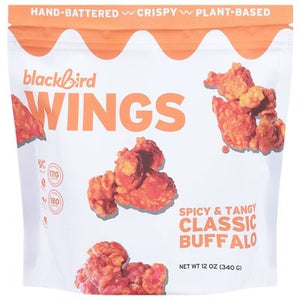 Blackbird Plant Based Buffalo Wings 8/12 Oz [UNFI #16466]