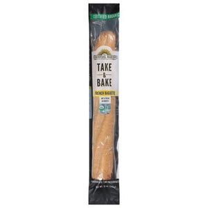 Essential Baking Company Baguette French Take & Bake Organic 12/12 Oz [Peterson #30490]