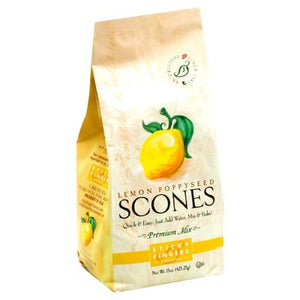 Sticky Fingers Bakeries Lemon Poppyseed Scone Mix 6/16 Oz [UNFI #76738]