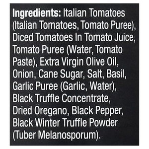 Truff Black Truffel Marinara 12/18 Oz [UNFI #67856]