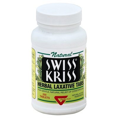 Swiss Kriss Laxative 250 TAB [UNFI #59022] T