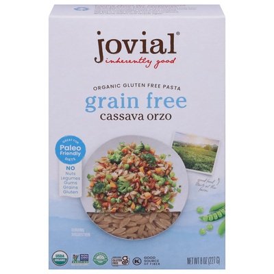 OG1 Jovial Orzo Cassava 12/8 OZ [UNFI #61474]