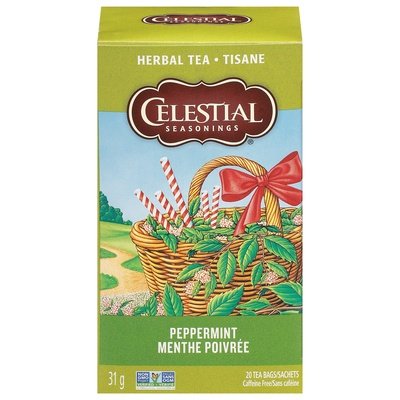 Celestial Seas Peppermint Tea 6/20 BAG [UNFI #63483]