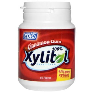 Epic Xylitol Gum Cinn 50 CT [UNFI #51967]