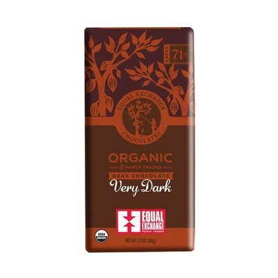 OG2 Equal Exchange Very Dark Choc Bar 12/2.8 OZ [UNFI #32020]