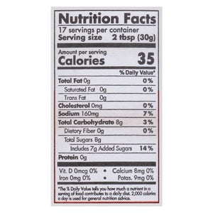 Franklin Barbecue Original Texas Barbecue Sauce 6/18 Oz [UNFI #1256]