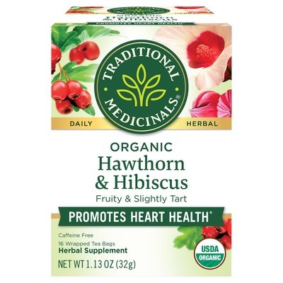 OG2 Trad Med Hawthorn Tea W/hibiscus 6/16 BAG [UNFI #58114] T