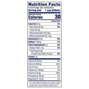 Blue Diamnd Orig Unswt Breeze Almd Bev 12/32 OZ [UNFI #20120]