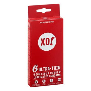 Xo Condoms Ultra Thin 8/6 CT [UNFI #67210]