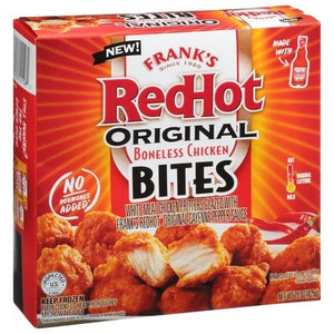 Franks Red Hot Original Boneless Chicken Bites 6/15 Oz [UNFI #74998]