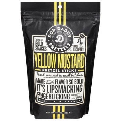 Pop Daddy Yellow Mustard 12/7.5 Oz [UNFI #4291]