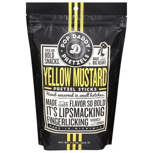 Pop Daddy Yellow Mustard 12/7.5 Oz [UNFI #4291]