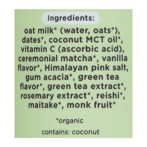 OG2 Pop & Bottle Matcha Green Tea Latte Imunity 12/8 OZ [UNFI #17770]