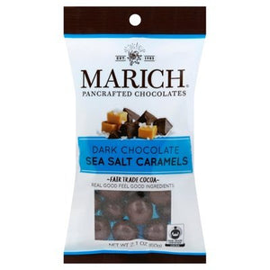 Marich Dark Choc Sea Salt Caramels 12/2 Oz [UNFI #09937]