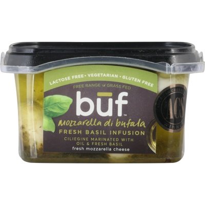 Buf Creamery Marinated Ciliegine, Basil Infused 8/7 Oz [Peterson #26349]