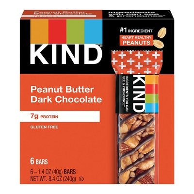 Kind Peanut Butter Dark Choc Bar 10/6/1.4 Oz [UNFI #40785]