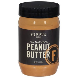 Ferris Nut Co. All Natural Smooth Peanut Btr 6/14 Oz [UNFI #63513]