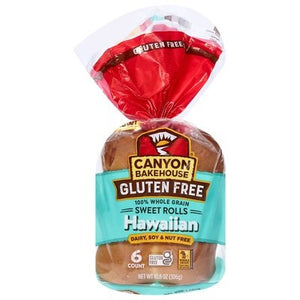 Canyon Bakehouse Hawaiian Sweet Rolls 6/10.8 Oz [UNFI #78111]