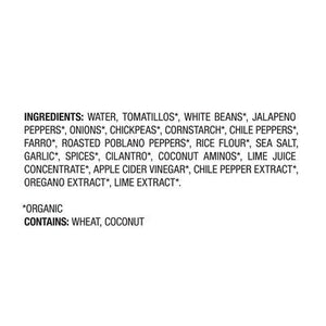 Pacific Foods White Bean Verde 12/16.5 Oz [UNFI #84567]