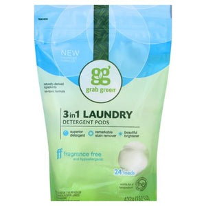 Grab GreenInLaundry Detergent 6/24 CT [UNFI #01862] T