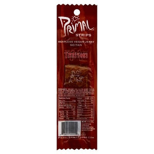 Primal Strips Seitan Teriyaki 24/1 OZ [UNFI #24460]