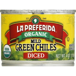 OG2 La Preferida Green Chiles Diced 12/4 OZ [UNFI #35864]