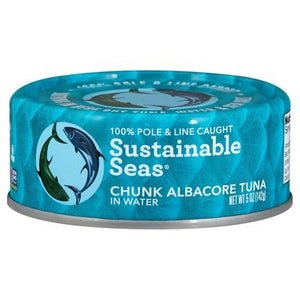 Sustainable Seas Chnk Albacore In Water 12/5 OZ [UNFI #61280]