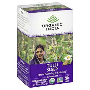 OG2 Oganic India Wellnss Tea Tulsi Sleep 6/18 CT [UNFI #50380] T