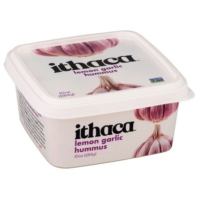 Ithaca Hummus Fresh Lemon Garlic 6/10 OZ [UNFI #08055]