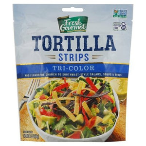 F.G.TORTILLA STRIPS,TRI-C 9/3.5OZ [Charlies #019-06129]