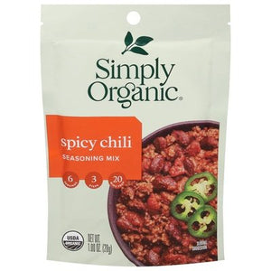 OG2 Simply Org Spicy Chili Seasn 12/1 OZ [UNFI #53473]