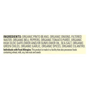 Amys Refried Pinto W/ Mld Grn Chles 12/15.4 OZ [UNFI #23726]