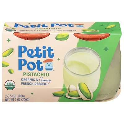 Petit Pot Pistachio Pudding 2Pk 4/8 Oz [UNFI #70531]