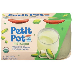 Petit Pot Pistachio Pudding 2Pk 4/8 Oz [UNFI #70531]