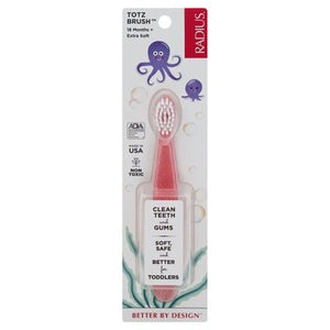 Radius Totz 18+ Mth Extra Soft Toothbrush 6/1 EA [UNFI #84701] T