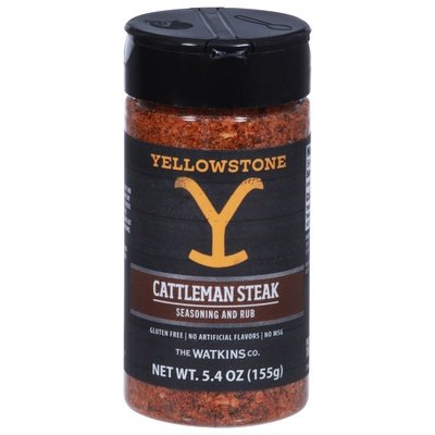 Yellowstone Cattleman Steak Seasoning 6/5.4 Oz [UNFI #63216]