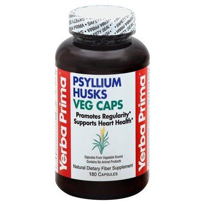 Yerba Psyllium Vegicaps 180 VCAP [UNFI #40736] T