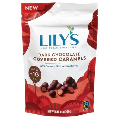 Lilys Dk Chocolate Crmls 12/3.5 OZ [UNFI #68245]