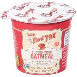 Bobs Red Mill Apple Cinnmn Oatmeal Gf 12/2.36 OZ [UNFI #53035]