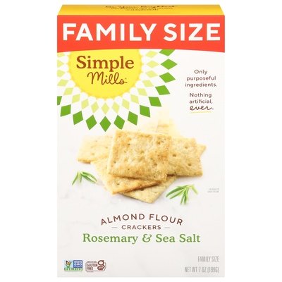 Simple Mills Rosemary Family Size 6/7 OZ [UNFI #17118]