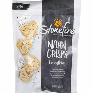 Stonefire Naan Crisp Everything 12/6 Oz [Peterson #31044]
