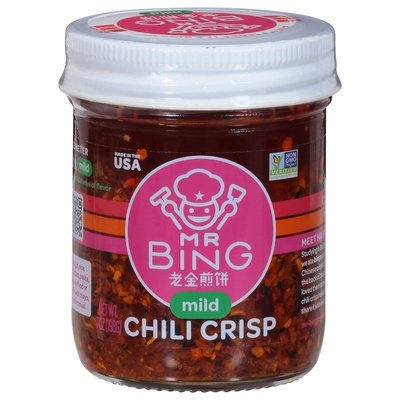 Mr. Bing Mild Chili Crisp Seasoning 6/7 OZ [UNFI #00391]