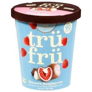 Trufru Wht/Mlk Choc Rasp 8/5 OZ [UNFI #27549]