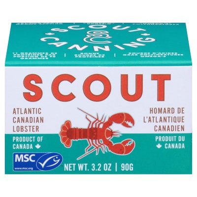 Scout Atlantic Canadian Lobster 6/3.2 Oz [UNFI #82717]