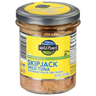 Wild Planet Wild Skpjck Tna In Olve Oil 6/6.7 OZ [UNFI #17456]