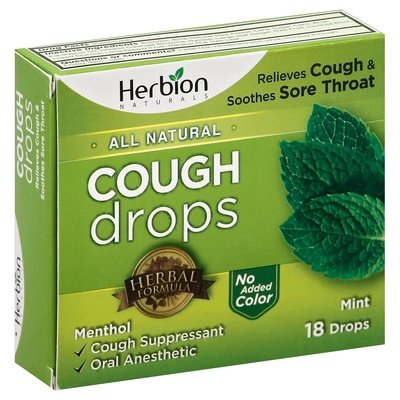 H.N Cough Drops Mint 18 CT [UNFI #76869]