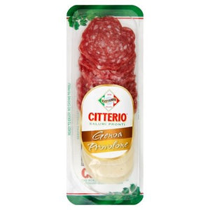 Citterio Genoa Provolone Pronti Tray 28/3 Oz [Peterson #26303]
