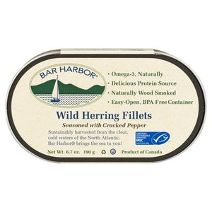 Bar Harbor Herring, Smoked W/Cracked Pepper 12/6.7 Oz [UNFI #88838]